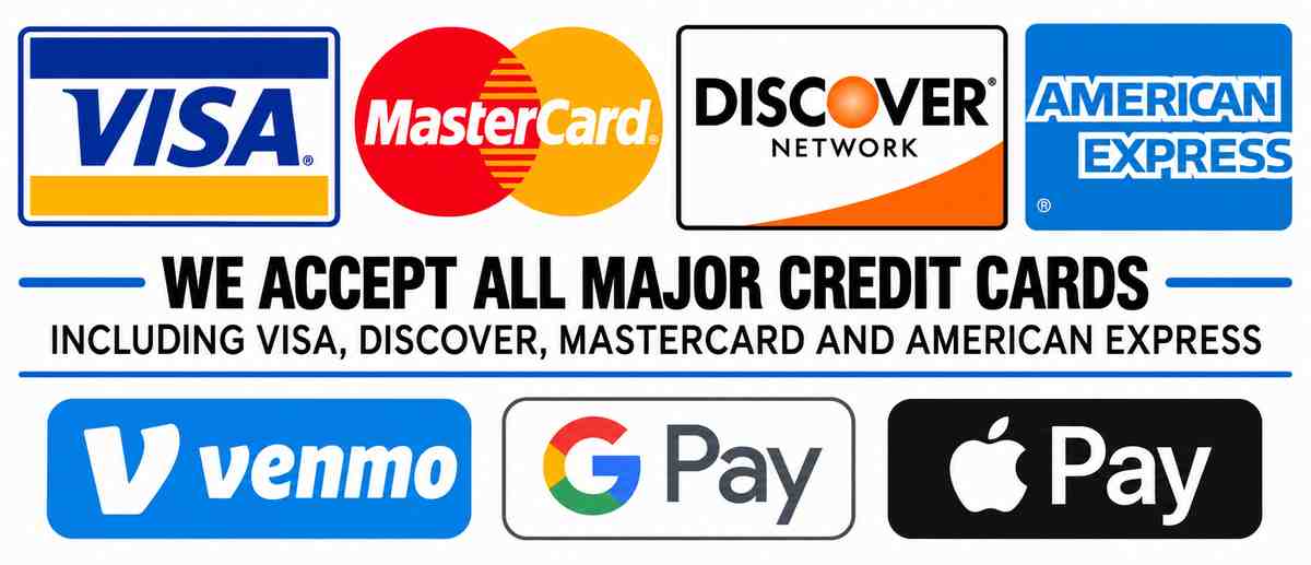 Cards accepted